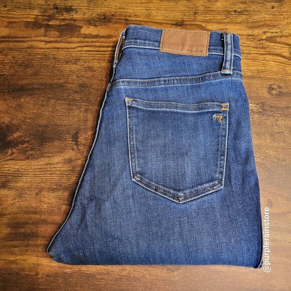Madewell Jeans 27 Skinny 10" High Rise Danny Wash G7391 Tummy Control Stretch - Picture 3 of 13